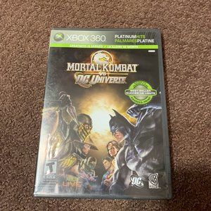 Mortal Kombat vs DC Universe Xbox 360 game (3 for $20)